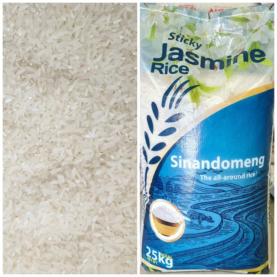 Jasmine Local Grain Sinandomeng Rice - order price / sack 25 kilos