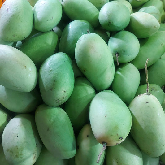 Crunchy Davao Green Mangoes - order price / kilo