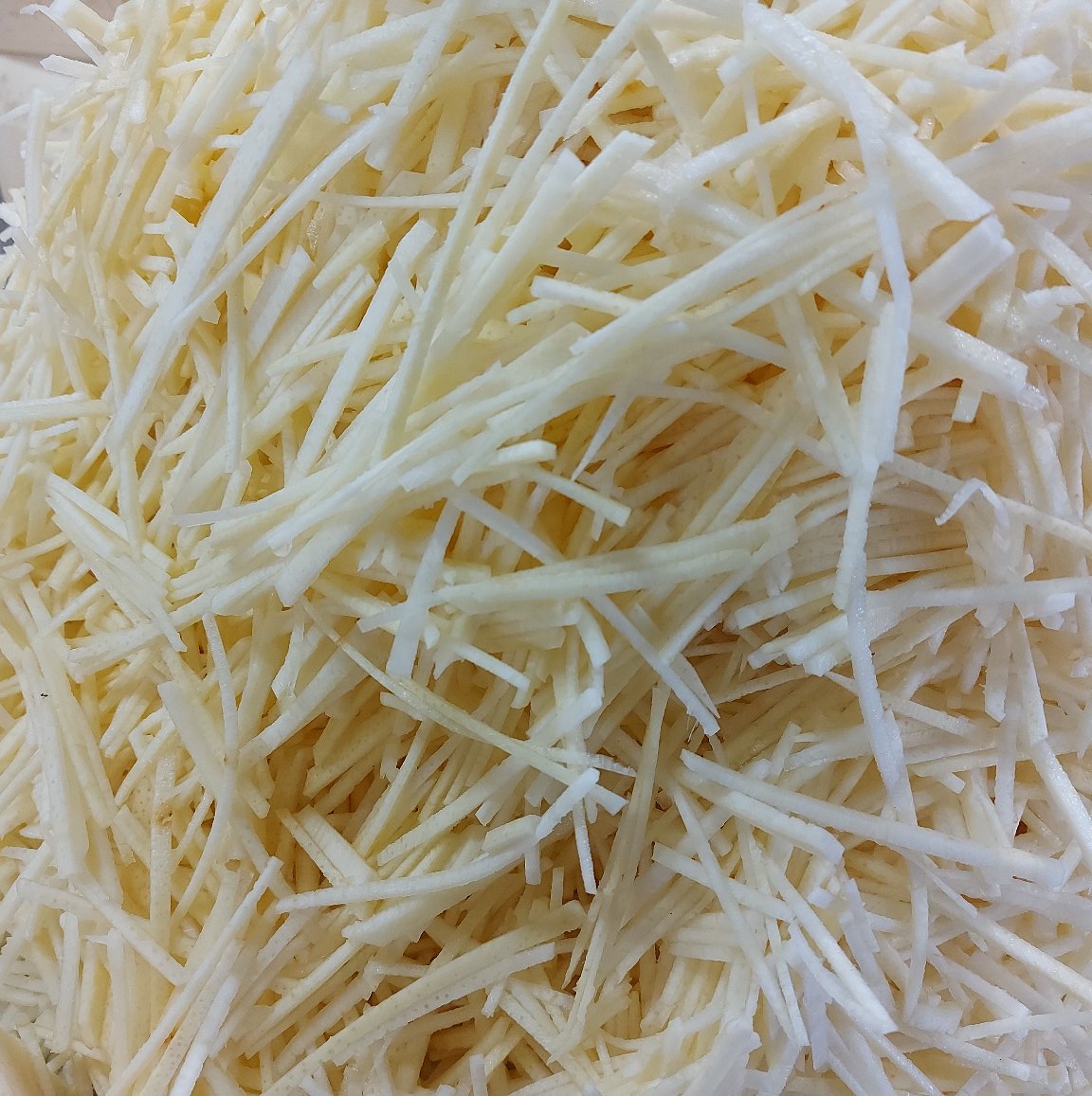Fresh Ubod (Shredded) - order price / 500 grams