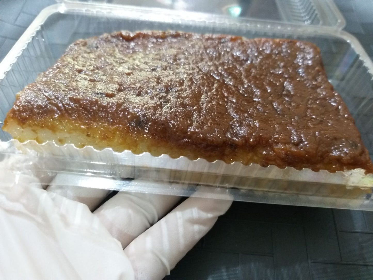Freshly-Made Sweet Rice Cake (Bibingka Latik) - order price / tub