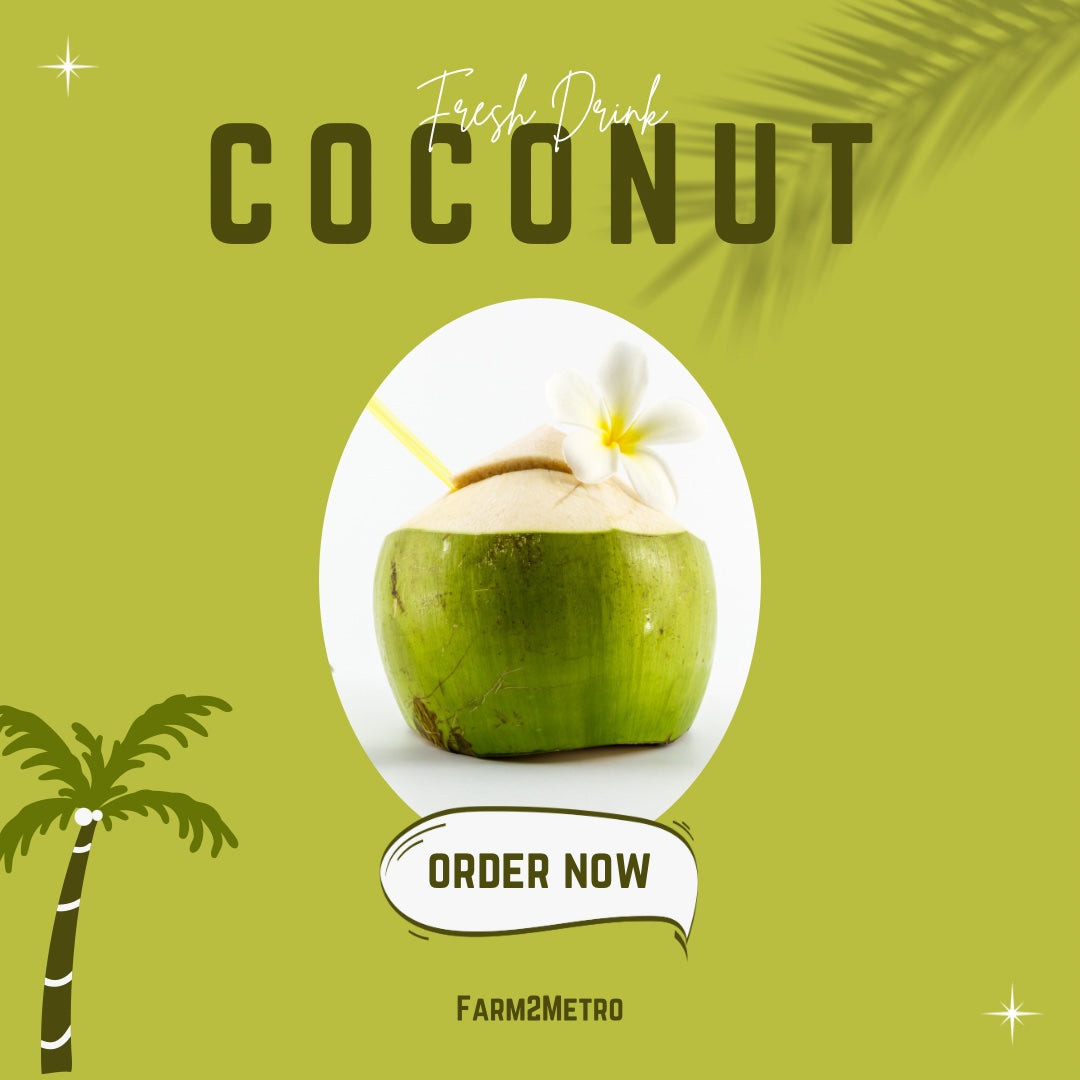 Green-Husked Coconut (BUKO/BUCO) - order price / per piece