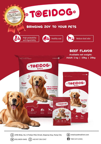 Toeidog Dog Food - For Donation to the "Feed the Stray Program" - order price / kilo