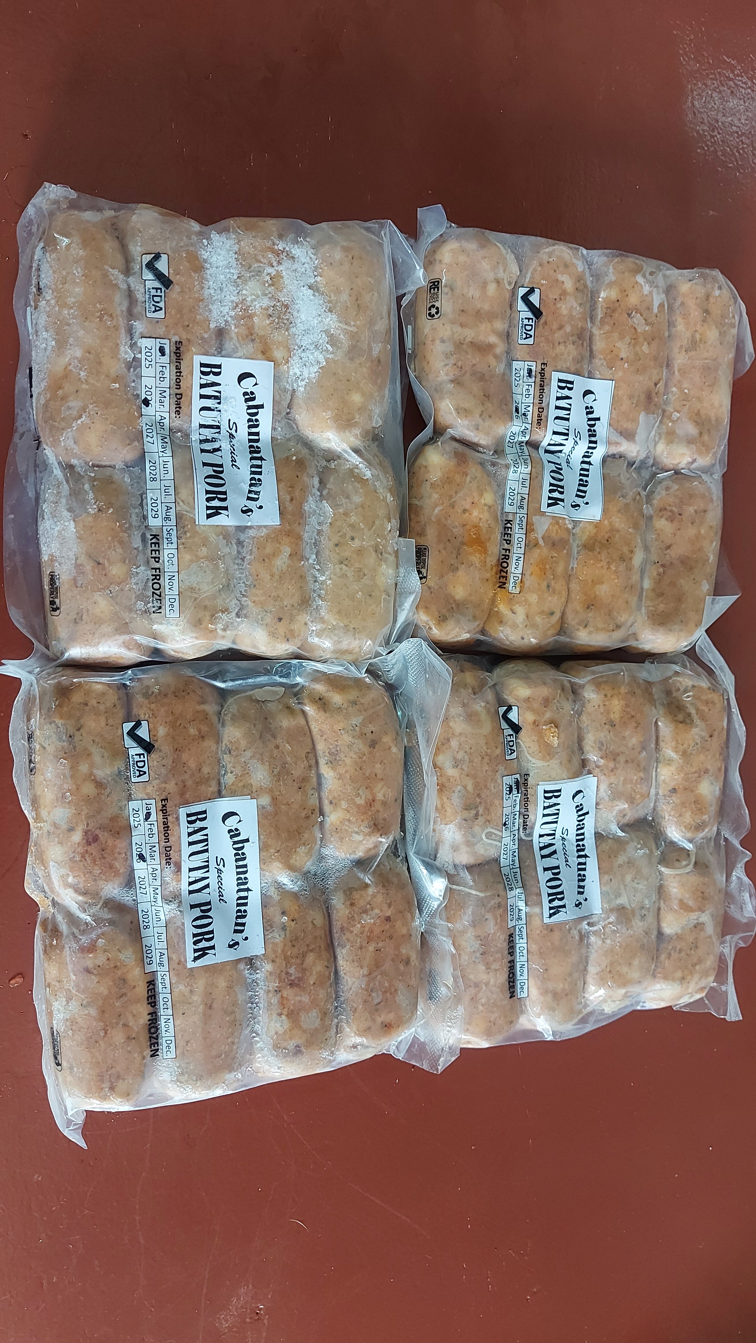 生ガーリックソーセージ【「カバナツアン」】ロンガニサ - 注文価格 / キロ