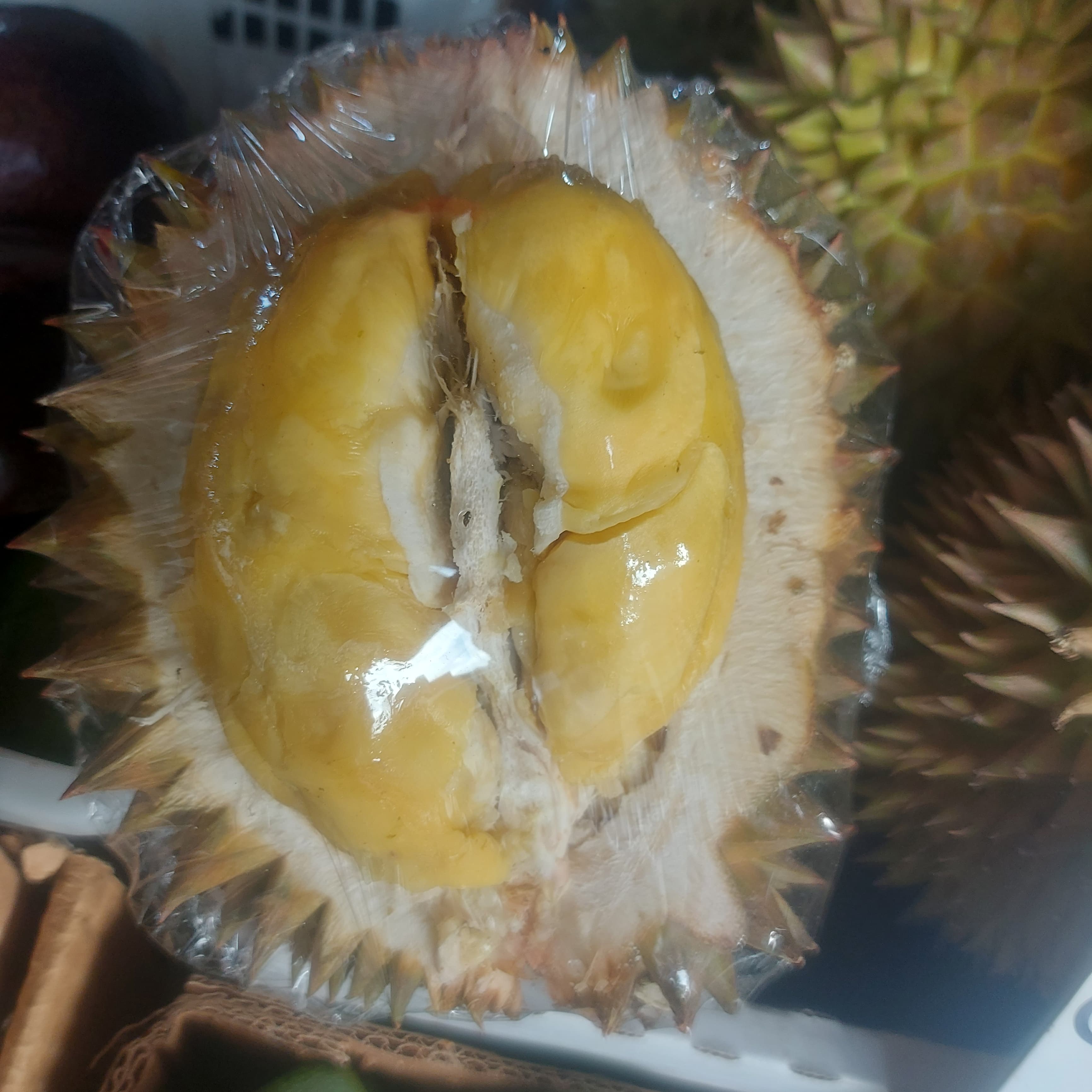 新鮮ドリアンフルーツ1個、2.2-2.5kg 楽天市場】タイ産 ドリアン 生鮮 フレッシュ フルーツ 榴蓮 果物