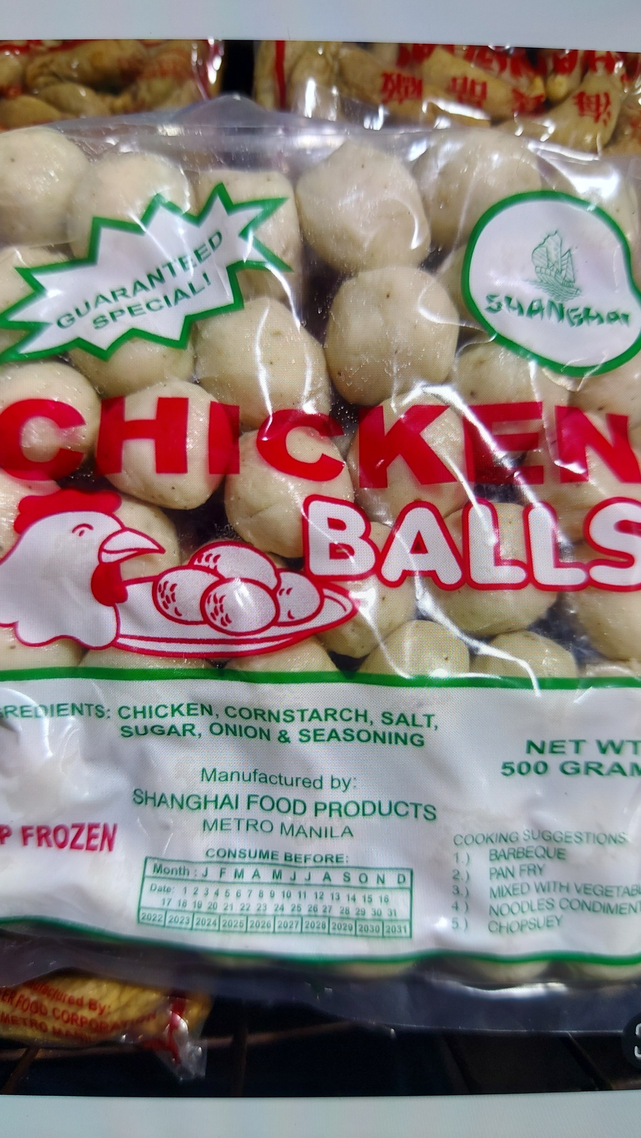 Chicken Ball/500 grams per pack