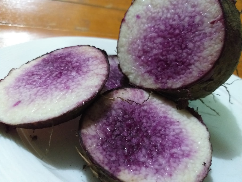 Fresh Local Purple Yam (order price/kilo) - Farm2Metro