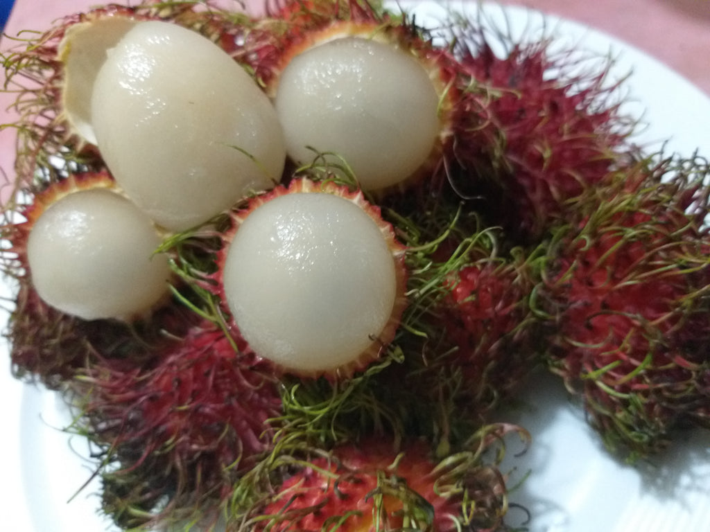 Fresh Rambutan (Tuklapin RR)- order price/500 grams - Farm2Metro