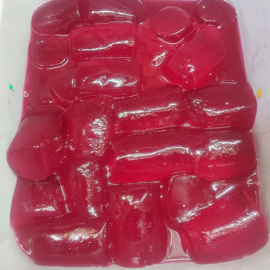 新鮮製作的RED Gulaman Red (Agar-Agar) [White] - 訂貨價/個