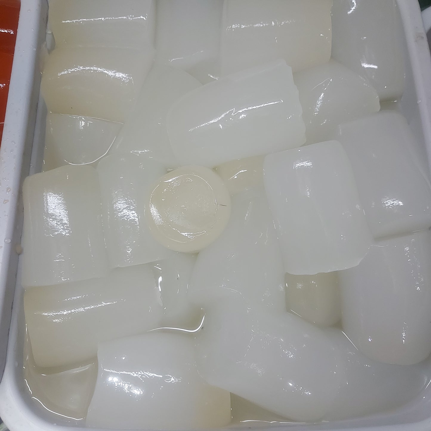 新鮮製作的 WHITE Gulaman (Agar-Agar) - 訂購價格/件