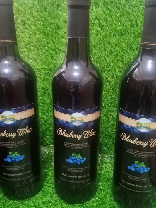 Premium Blueberry Wine from Mountain Province - order price / 750ml