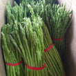 Fresh Local Organic Asparagus - order price / 500 grams