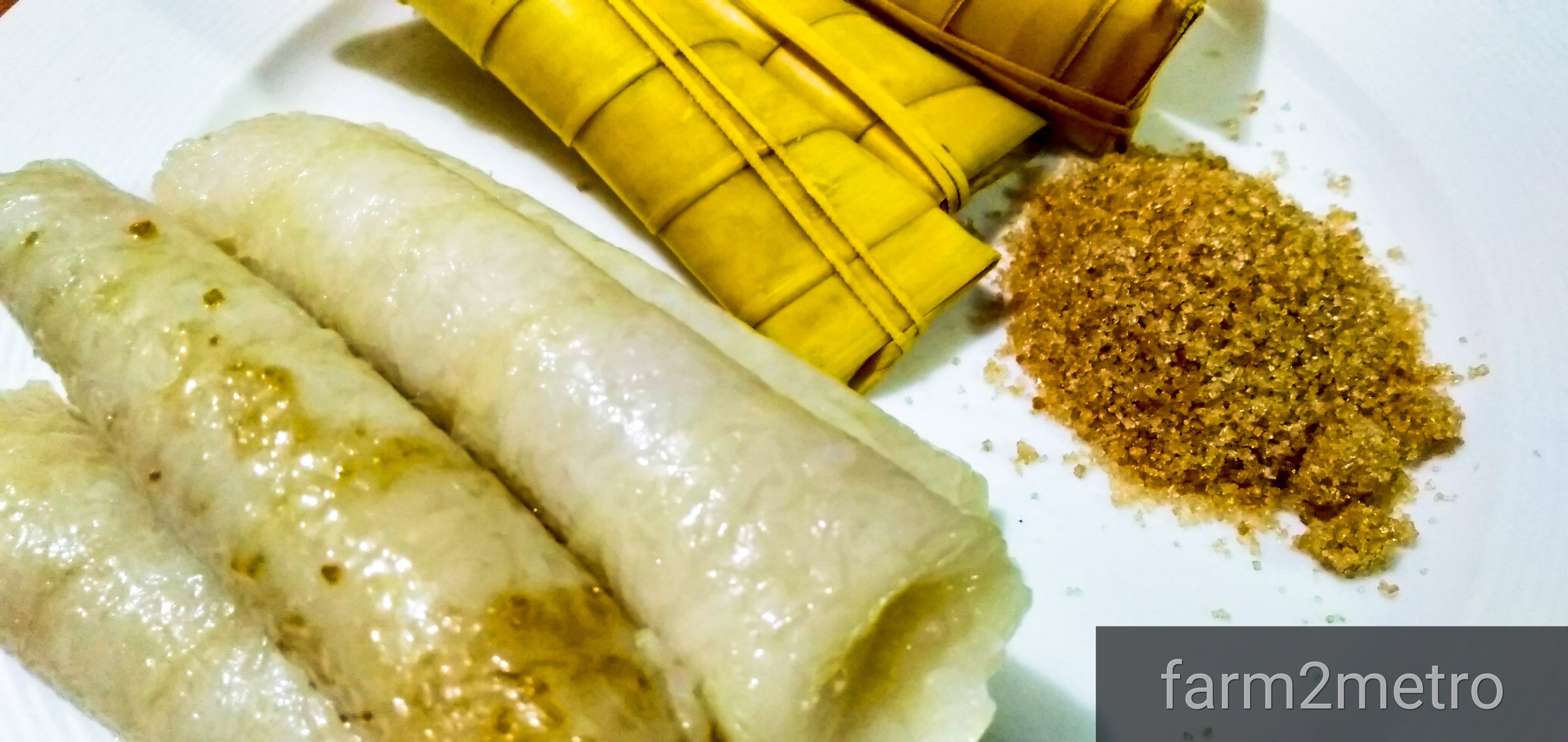 Famous Antipolo 'Ibos' Suman (sweetened rice cake) - order price / dozen - Farm2Metro