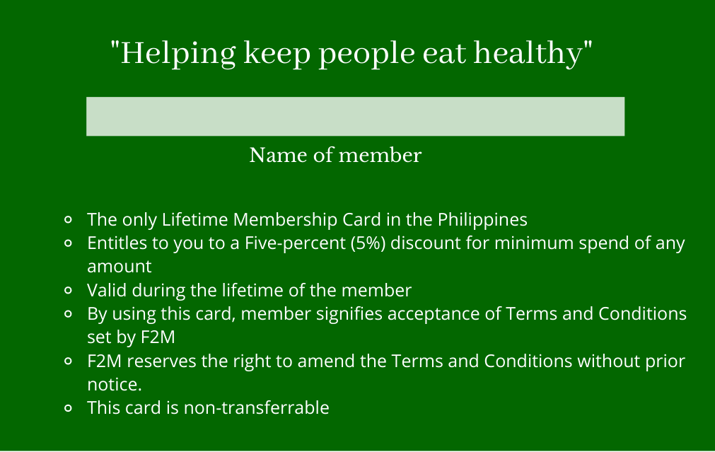 Premium Lifetime Membership Card