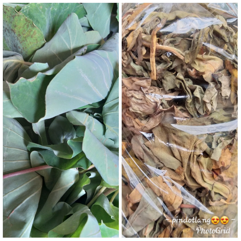 Local Organic Taro (Gabi) Leaves - order price / 250grams - Farm2Metro