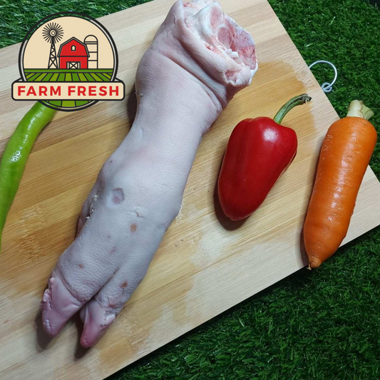 Fresh-cut Pork Leg [Pata] - order price / kilo