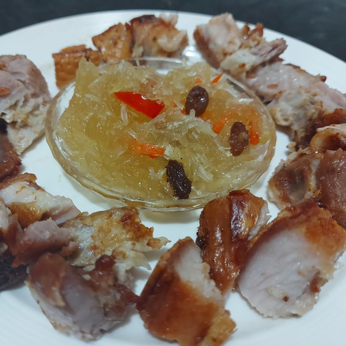 特製パパイヤ漬け【アッチャラ】 - オーダー価格 / ボトル 220ml Nt.重量